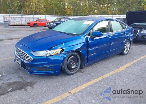 2018 Ford Fusion Hybrid Se z USA, uszkodzony, nr VIN 3FA6P0LU9JR225965